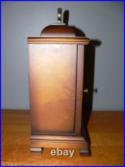 Vintage Hamilton Whitehall Key Wound Wooden Mantel Clock, 340-20 German Movement