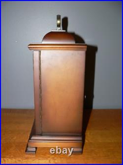 Vintage Hamilton Whitehall Key Wound Wooden Mantel Clock, 340-20 German Movement