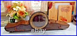 Vintage Hapeaneker Westminster Chimes Platform Escapment Beautiful German