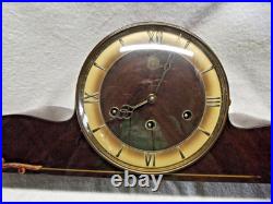 Vintage Hapeaneker Westminster Chimes Platform Escapment Beautiful German