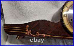 Vintage Hapeaneker Westminster Chimes Platform Escapment Beautiful German