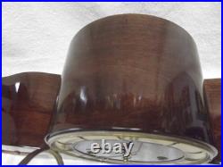 Vintage Hapeaneker Westminster Chimes Platform Escapment Beautiful German