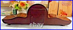 Vintage Hapeaneker Westminster Chimes Platform Escapment Beautiful German