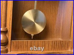 Vintage Hermle German Westminster Chiming Musical Regulator Wooden Wall Clock