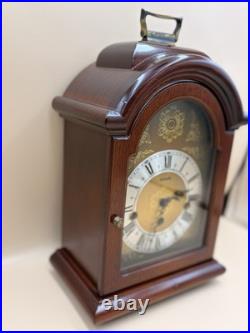 Vintage Hermle Mantel Clock Westminster Chime West Germany 340-020 Serviced