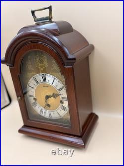 Vintage Hermle Mantel Clock Westminster Chime West Germany 340-020 Serviced