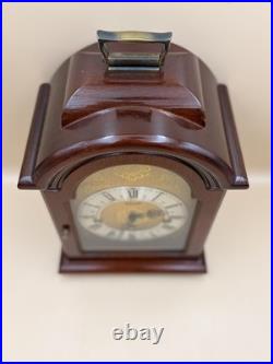 Vintage Hermle Mantel Clock Westminster Chime West Germany 340-020 Serviced