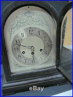 Vintage Hershede Mantle Clock With Westminster Chimes