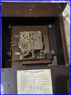 Vintage Howard Miller 140 Westminster Chime Key Wind Movement