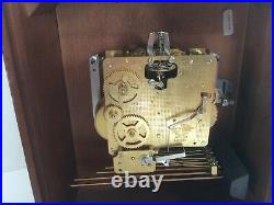 Vintage Howard Miller 340 020A model 613-182 Mantel Clock key Westminster Chime