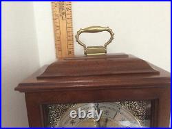 Vintage Howard Miller 340 020A model 613-182 Mantel Clock key Westminster Chime