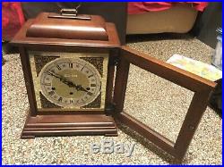 Vintage Howard Miller 4992 Barwick DIV Westminster Chime Mantle Clock 2jewel 142