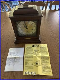 Vintage Howard Miller 8 Day Triple Chime Clock 40 yr survive Aircraft Breaking