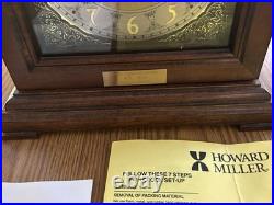 Vintage Howard Miller 8 Day Triple Chime Clock 40 yr survive Aircraft Breaking