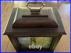 Vintage Howard Miller 8 Day Triple Chime Clock 40 yr survive Aircraft Breaking