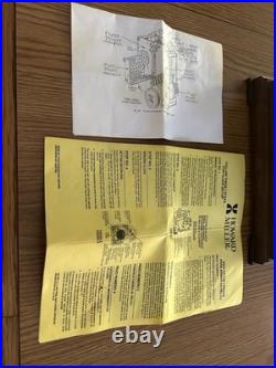 Vintage Howard Miller 8 Day Triple Chime Clock 40 yr survive Aircraft Breaking