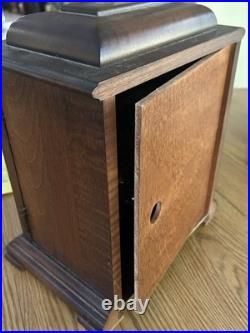Vintage Howard Miller 8 Day Triple Chime Clock 40 yr survive Aircraft Breaking