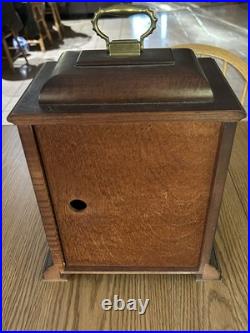 Vintage Howard Miller 8 Day Triple Chime Clock 40 yr survive Aircraft Breaking