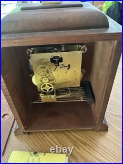 Vintage Howard Miller 8 Day Triple Chime Clock 40 yr survive Aircraft Breaking