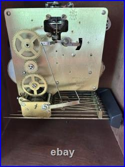 Vintage Howard Miller 8 Day Triple Chime Clock 40 yr survive Aircraft Breaking