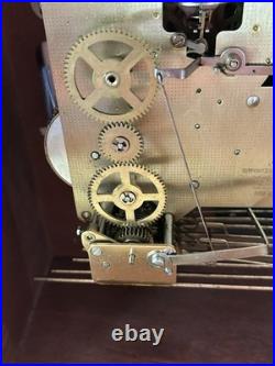 Vintage Howard Miller 8 Day Triple Chime Clock 40 yr survive Aircraft Breaking