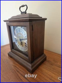 Vintage Howard Miller Bracket Clock Westminster Chimes Bareick Collection