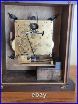 Vintage Howard Miller Bracket Clock Westminster Chimes Bareick Collection