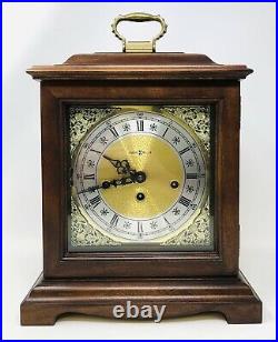 Vintage Howard Miller Carriage Mantle Clock 612-437 EXCELLENT Condition with Key