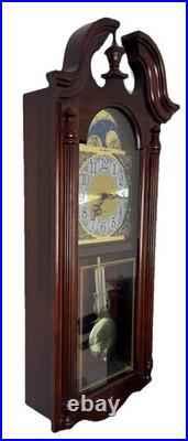 Vintage Howard Miller Fenwick 620-158 Wall Clock Westminster Fully Serviced