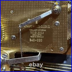 Vintage Howard Miller Graham Bracket Clock Westminster Chime 612-438