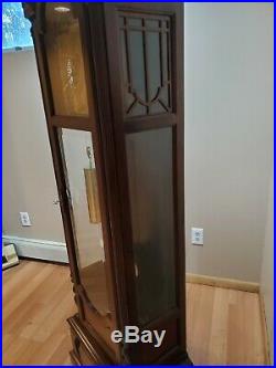 Vintage Howard Miller Grandfather Clock Manufactured approx 1988 Slightly used