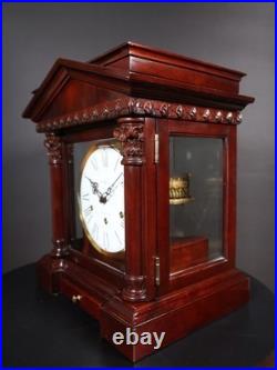 Vintage Howard Miller MacArthur 9 Bells Mantel Clock Model 630 208