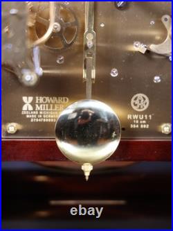Vintage Howard Miller MacArthur 9 Bells Mantel Clock Model 630 208
