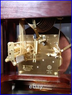 Vintage Howard Miller MacArthur 9 Bells Mantel Clock Model 630 208