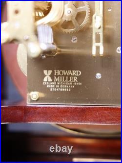 Vintage Howard Miller MacArthur 9 Bells Mantel Clock Model 630 208