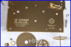 Vintage Howard Miller MacArthur 9 Bells Mantel Clock Model 630 208