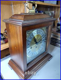 Vintage Howard Miller Mantel Clock 612-437 Made in USA/German Movement + withKey