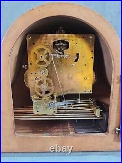Vintage Howard Miller Mantel Clock Bellingham 3 Chime 1050-20 Made In Germany