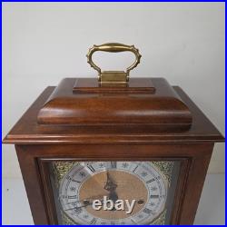 Vintage Howard Miller Mantel Clock West Germany 340-020 Chimes with Key