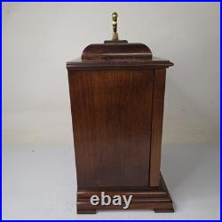 Vintage Howard Miller Mantel Clock West Germany 340-020 Chimes with Key