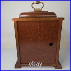 Vintage Howard Miller Mantel Clock West Germany 340-020 Chimes with Key