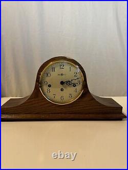 Vintage Howard Miller Mantel Clock Westminster Chimes 340-020 Working