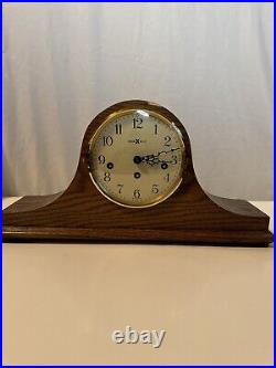 Vintage Howard Miller Mantel Clock Westminster Chimes 340-020 Working