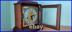 Vintage Howard Miller Mantle Clock Model 612-429 Made In Germany Works Good