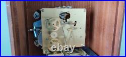 Vintage Howard Miller Mantle Clock Model 612-429 Made In Germany Works Good