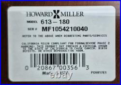 Vintage Howard Miller Mantle Clock With Key Westminster Chime Model