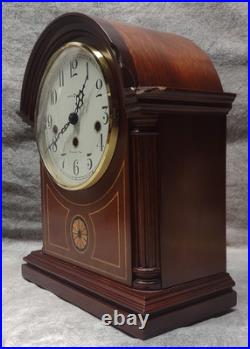 Vintage Howard Miller Mantle Clock With Key Westminster Chime Model 613-180