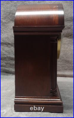 Vintage Howard Miller Mantle Clock With Key Westminster Chime Model 613-180