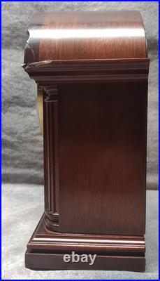 Vintage Howard Miller Mantle Clock With Key Westminster Chime Model 613-180