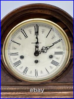 Vintage Howard Miller Model 340-020 Westminster Chime Mantel Clock with Keys